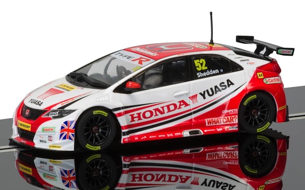 Scalextric C3783 BTCC Honda Civic, 2015 no. 52